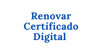 Renovar Certificado Digital